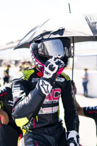 Fernando Bujosa en acción durante la European Talent Cup 2025 en Magny‑Cours, Francia