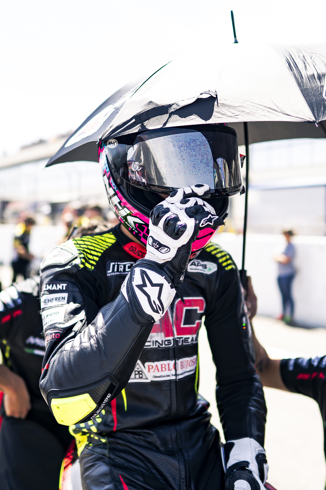 Fernando Bujosa en acción durante la European Talent Cup 2025 en Magny‑Cours, Francia