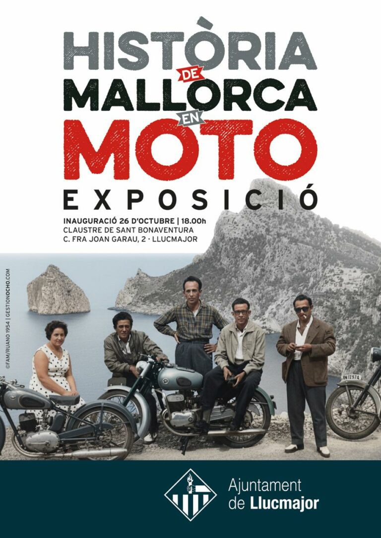 Gran retrospectiva: la FBM colabora en la primera exposición histórica sobre el Motociclismo en Mallorca (1900-2025)