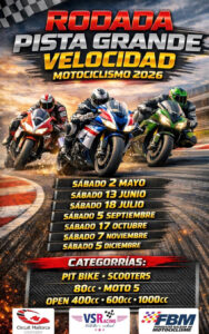 rodada velocidad 2026