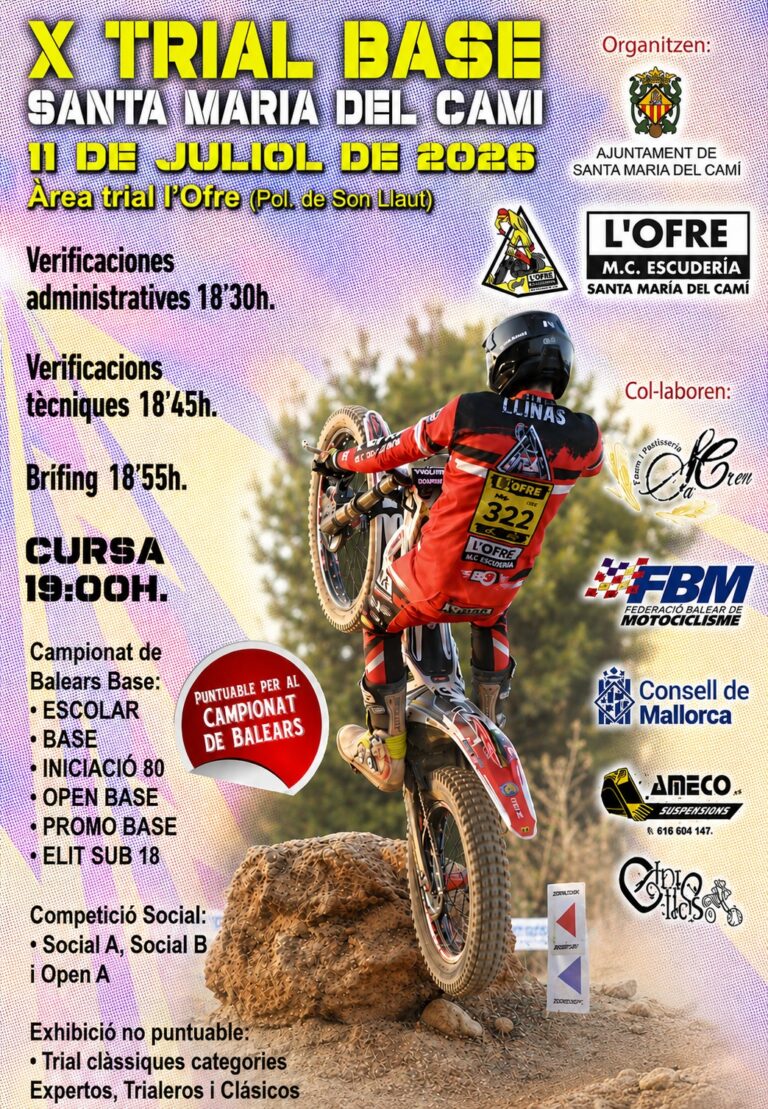 trial base santa maria del cami