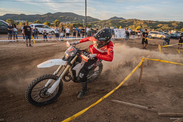 Arturo Abrines, vencedor en Junior 125cc