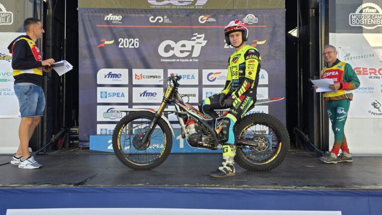 El Motoclub de Formentera i Eivissa  destaca en el Campeonato de España de Trial en Vimianzo