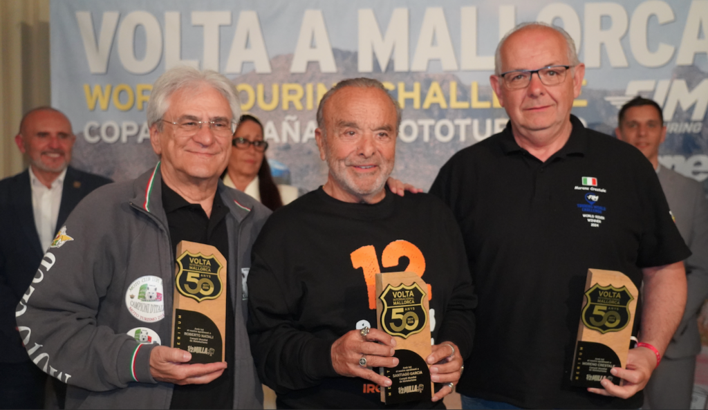 Santi García, campeón mundial de mototurismo