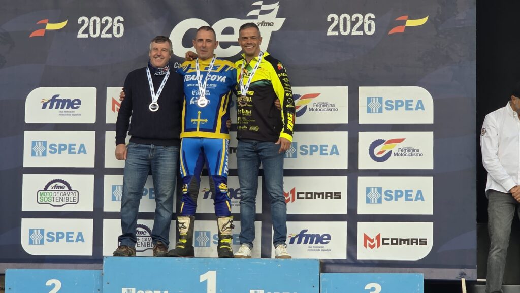 podium CET Veterano A - Javier Serra